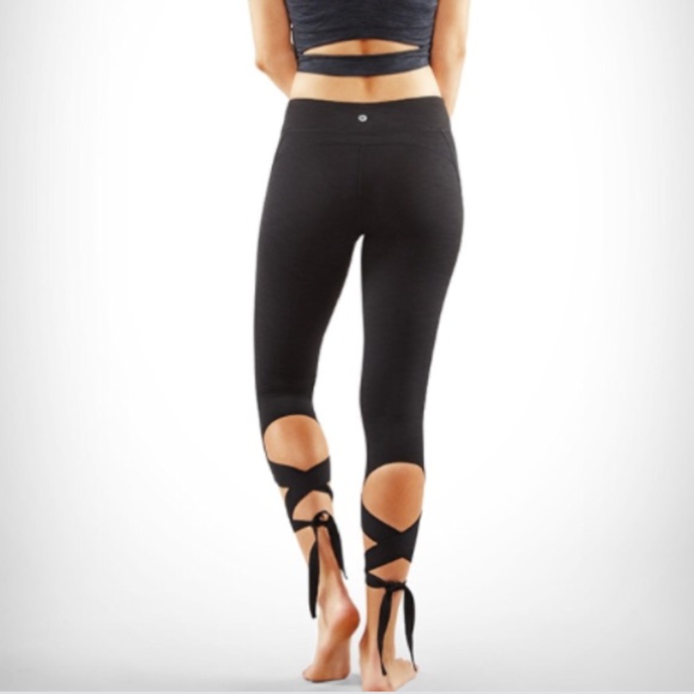 Manduka flux tie yoga leggings